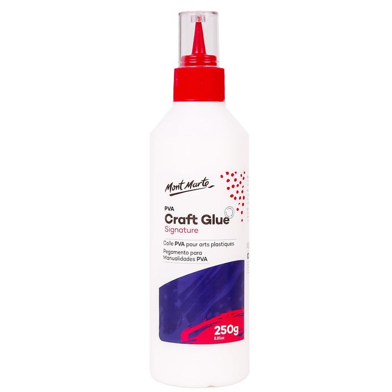 Mont Marte غراء مونت مارت PVA، غراء حرفي، طرف دقيق 250غ - 3 عبوات - Image 2